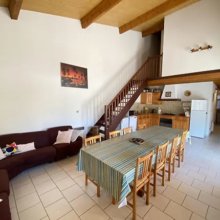 Grande 10 Pers, 5 Ch, Proche Plage, Calme, 3 Pl, Bbq, Tv, Wifi, Lave-linge, Lave-vaisselle - Fr-1-781-20